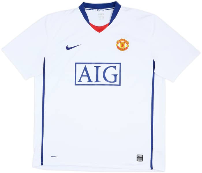 2008-10 Manchester United Away Shirt Vidic #15 - 8/10 - (XL)