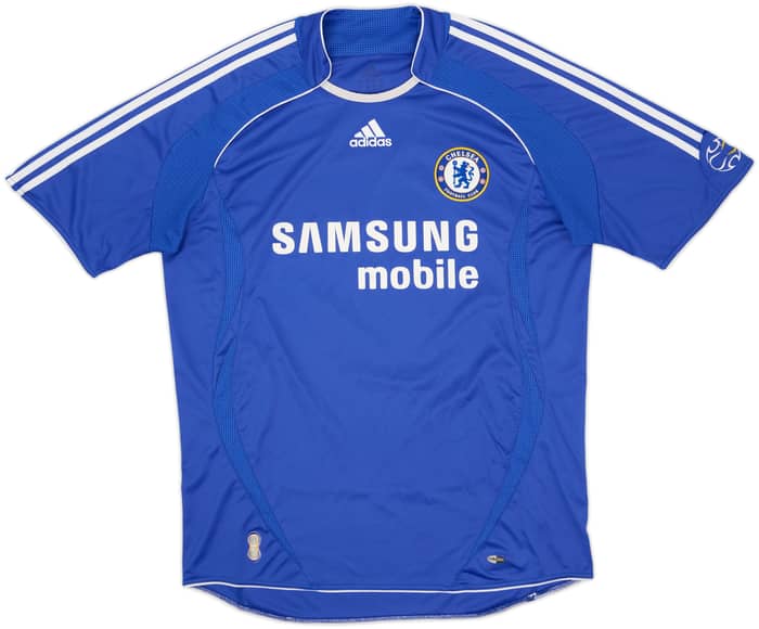 2006-08 Chelsea Home Shirt Drogba #11 - 7/10 - (L)