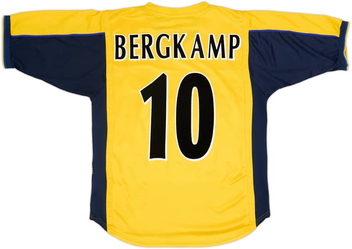 1999-01 Arsenal Away Shirt Bergkamp #10 - 7/10 - (S)