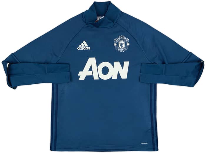 2016-17 Manchester United adidas Drill Top - 8/10 - (L.Boys)