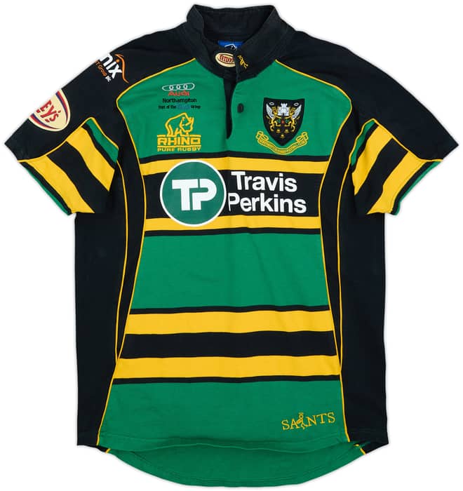 2008-09 Northampton Saints Rugby Home Shirt - 9/10 - (S)