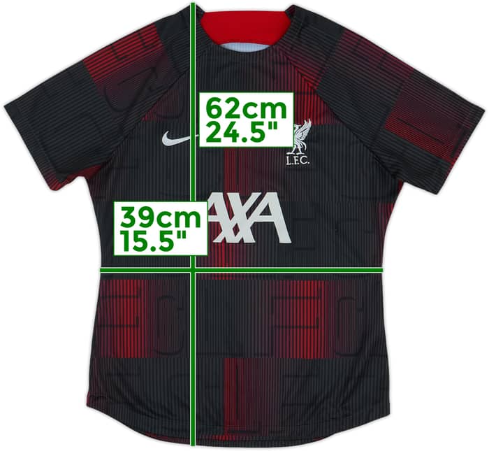 2024-25 Liverpool Nike Training Shirt - 8/10 - (Women's S)