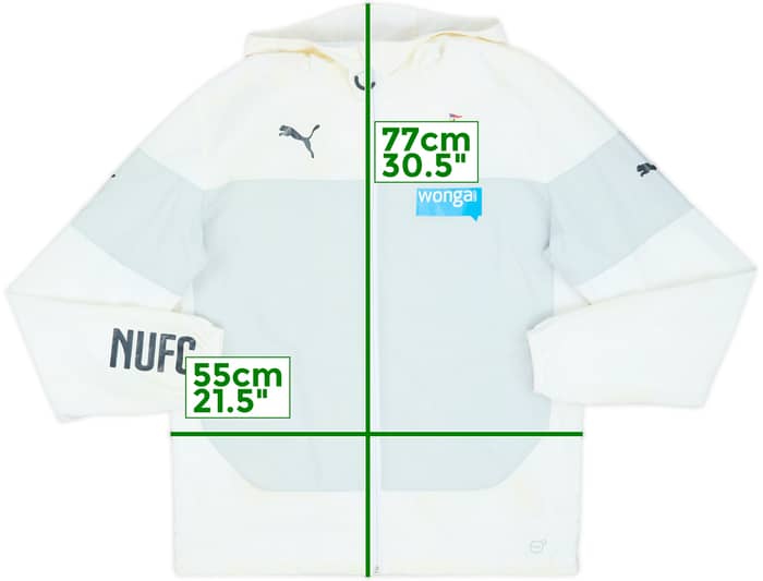 2014-15 Newcastle Puma Hooded Rain Jacket - 5/10 - (M)