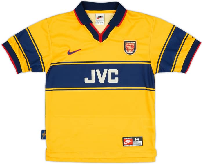 1997-99 Arsenal Away Shirt - 9/10 - (M.Boys)