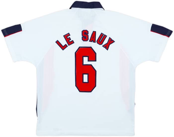 1997-99 England Home Shirt Le Saux #6 - 8/10 - (M)