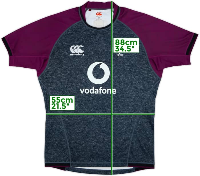 2021-22 Ireland Rugby Player Issue Training Jersey - 9/10 - (3XL)