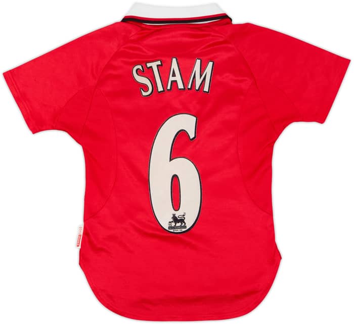 1999-00 Manchester United 'CL Winners' Shirt Stam #6 - 6/10 - (S.Boys)