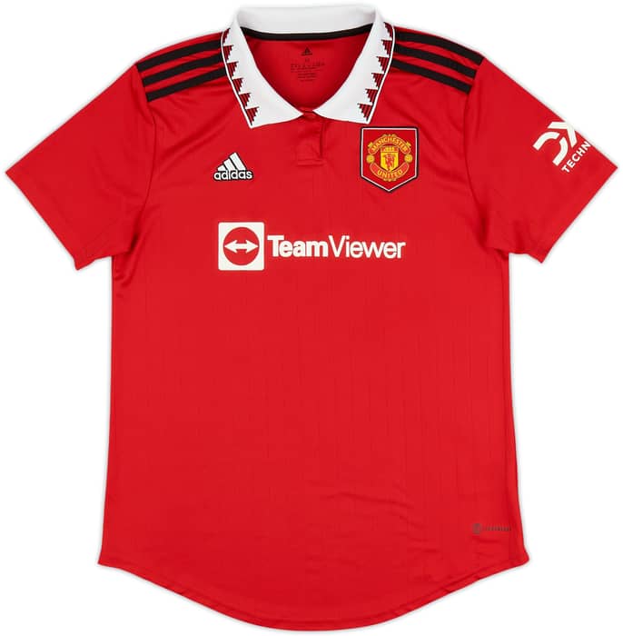 2022-23 Manchester United Home Shirt - 10/10 - (Women's M)