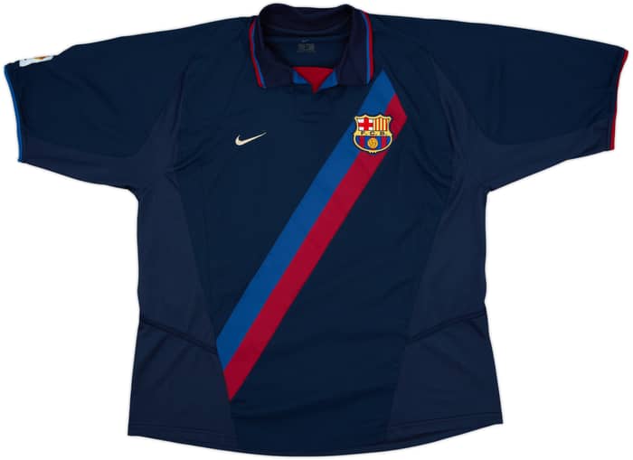 2002-03 Barcelona Away Shirt Xavi #6 - 9/10 - (XL)