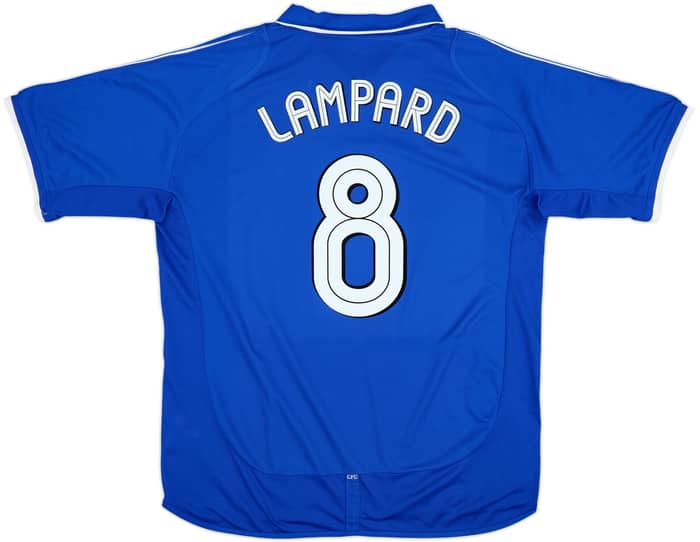 2001-03 Chelsea Home Shirt Lampard #8 - 9/10 - (XL)