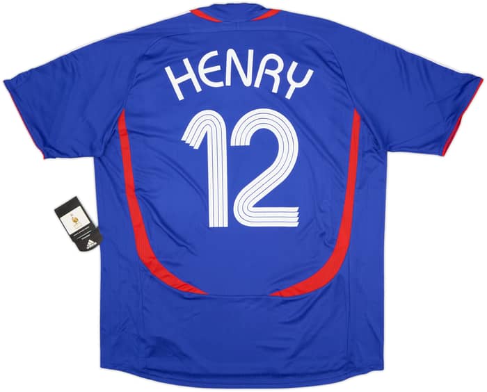 2006-07 France Home Shirt Henry #12 (XL)