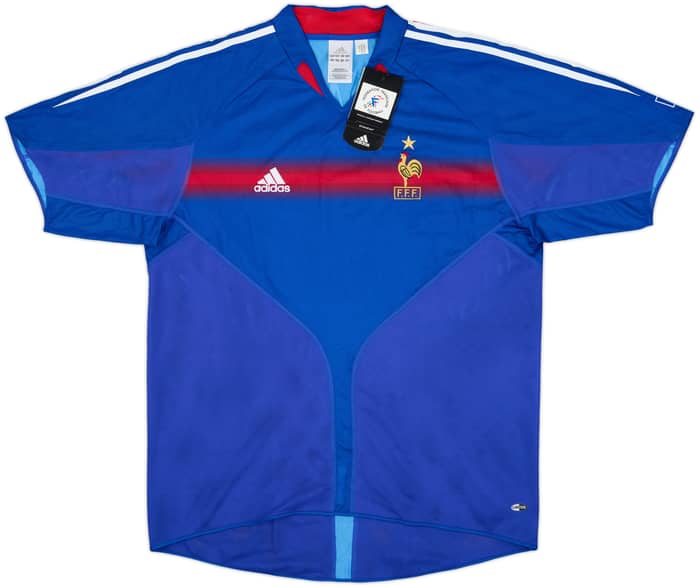 2004-06 France Home Shirt Zidane #10 (L)