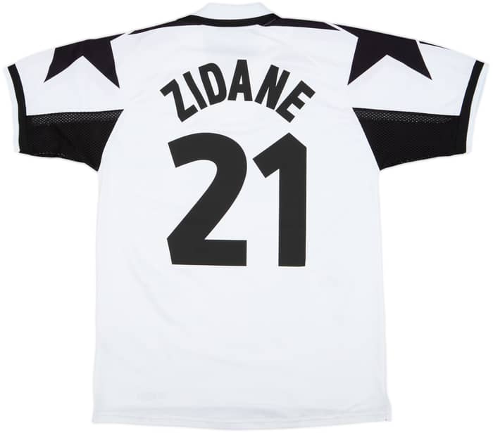 1999-00 Juventus Away Shirt Zidane #21 - 8/10 - (M)