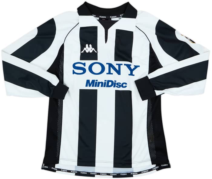 1997-98 Juventus Centenary Home L/S Shirt Zidane #21 - 9/10 - (S)