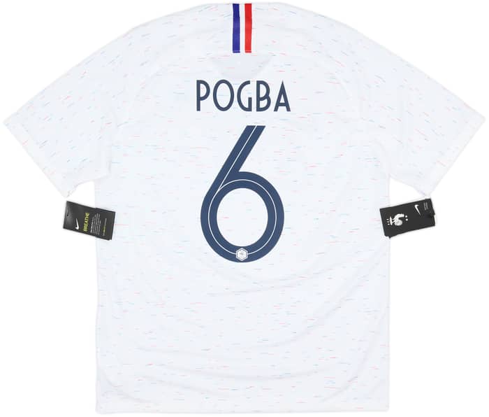 2018 France Away Shirt Pogba #6 (L)