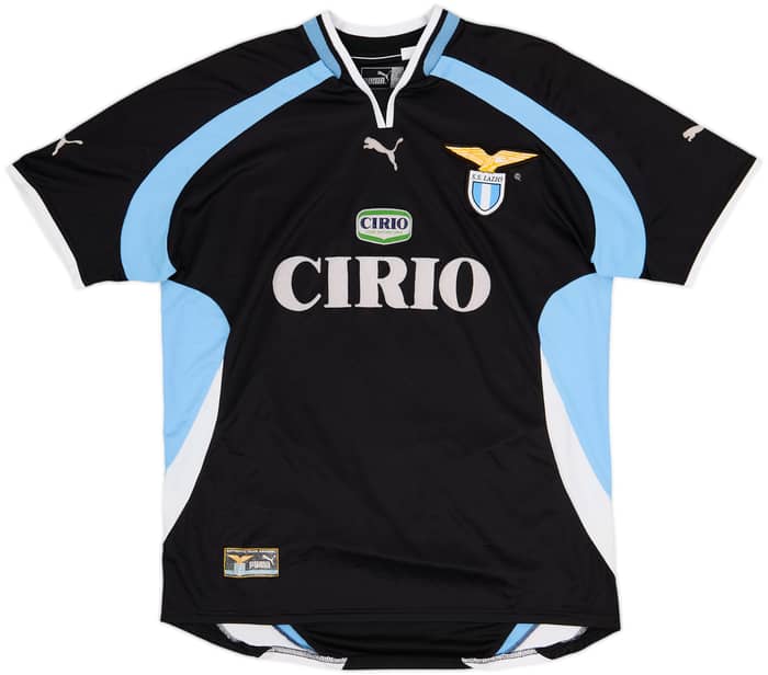 1999-00 Lazio Away Shirt Mancini #10 - 8/10 - (L)