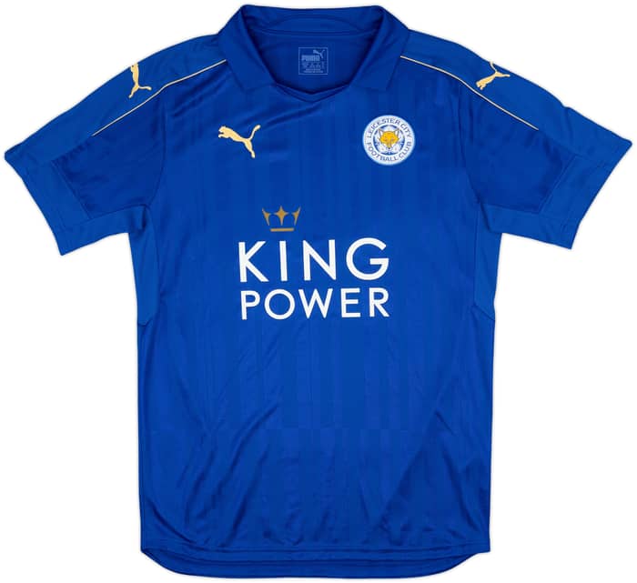 2016-17 Leicester Home Shirt Vardy #9 - 10/10 - (M)