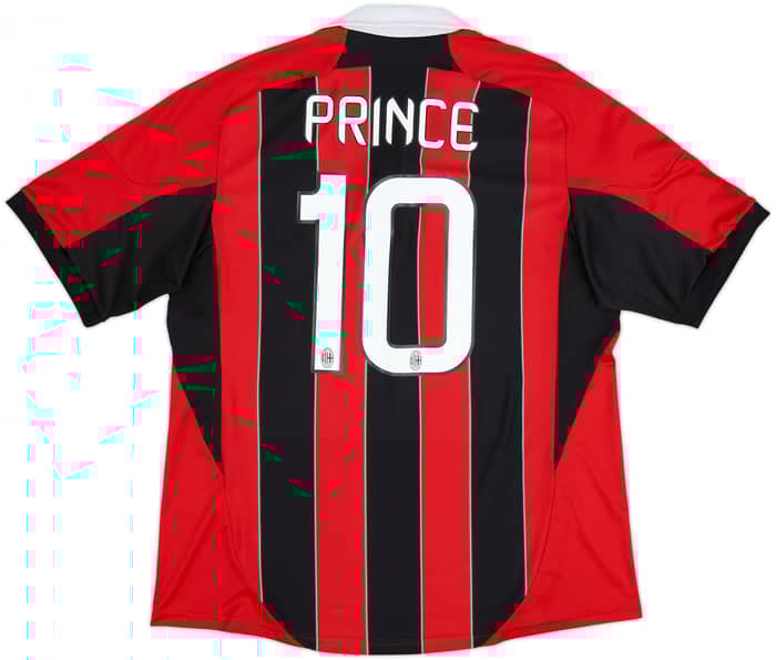 2012-13 AC Milan Home Shirt Prince #10 - 6/10 - (XL)