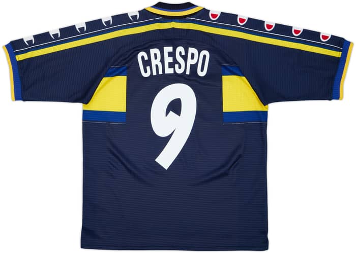 1999-00 Parma Away Shirt Crespo #9 - 8/10 - (S)