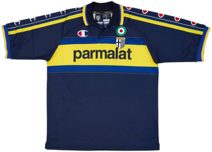 1999-00 Parma Away Shirt Crespo #9 - 8/10 - (S)