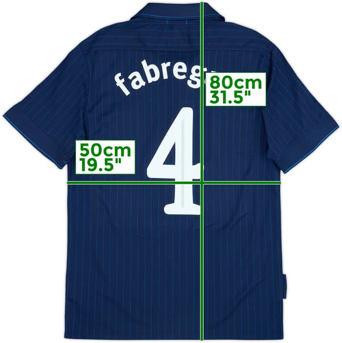 2009-10 Arsenal Away Shirt Fabregas #4 - 6/10 - (L)