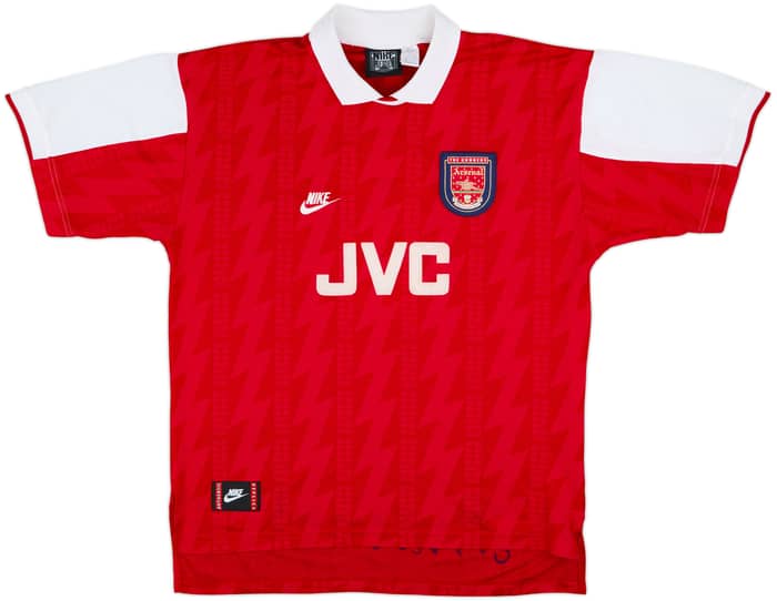 1994-96 Arsenal Home Shirt Adams #6 - 8/10 - (XXL)