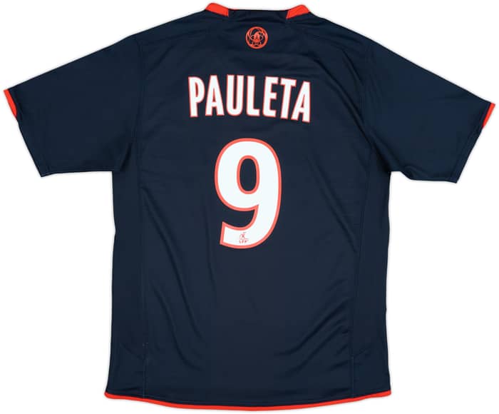 2007-08 Paris Saint-Germain Home Shirt Pauleta #9 - 8/10 - (M)