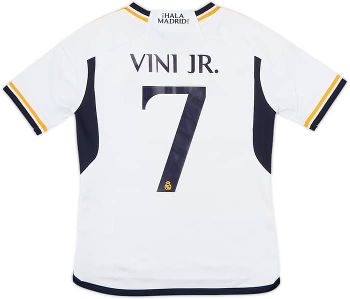 2023-24 Real Madrid Home Shirt Vini Jr. #7 - 7/10 - (S.Boys)