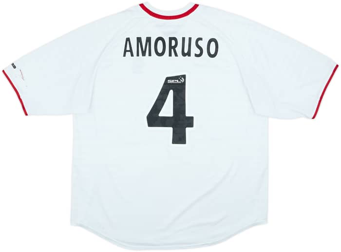 Camiseta de visitante del Rangers 2000-01 Amoruso #4 - 5/10 - (XXL)