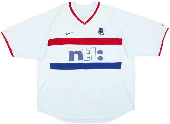 Camiseta de visitante del Rangers 2000-01 Amoruso #4 - 5/10 - (XXL)