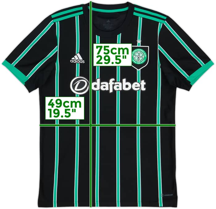 2022-23 Celtic Away Shirt - 10/10 - (M)