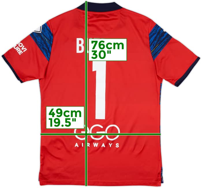 2021-22 Parma GK Shirt Buffon #1 - 8/10 - (L)