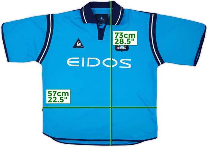 2001-02 Manchester City Home Shirt - 8/10 - (L)