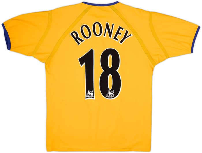2003-04 Everton Away Shirt Rooney #18 - 6/10 - (M)