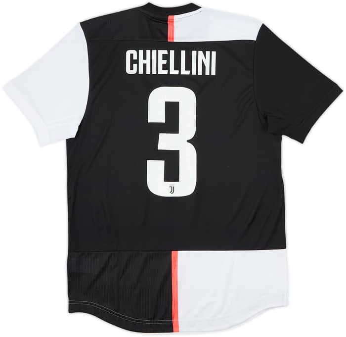 2019-20 Juventus Authentic Home Shirt Chiellini #3 - 10/10 - (M)