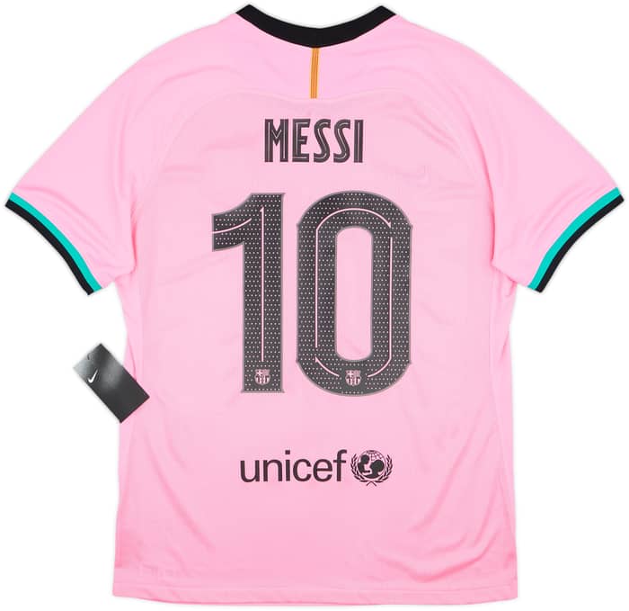 2020-21 Barcelona Authentic Third Shirt Messi #10 (XL)