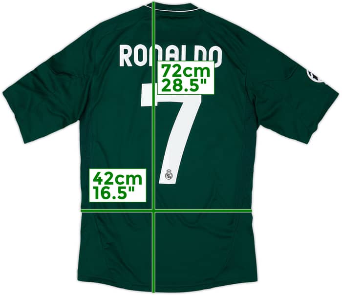 2012-13 Real Madrid CL Third Shirt Ronaldo #7 - 7/10 - (S)