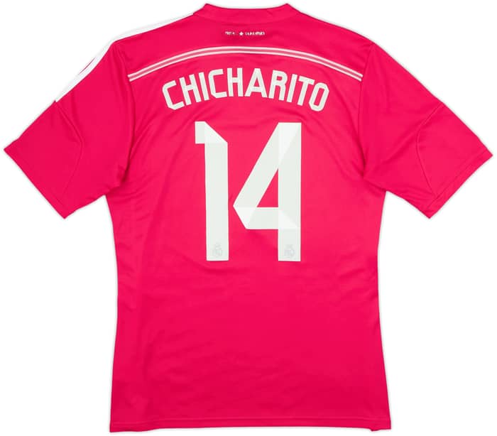 2014-15 Real Madrid Away Shirt Chicharito #14 - 6/10 - (L)