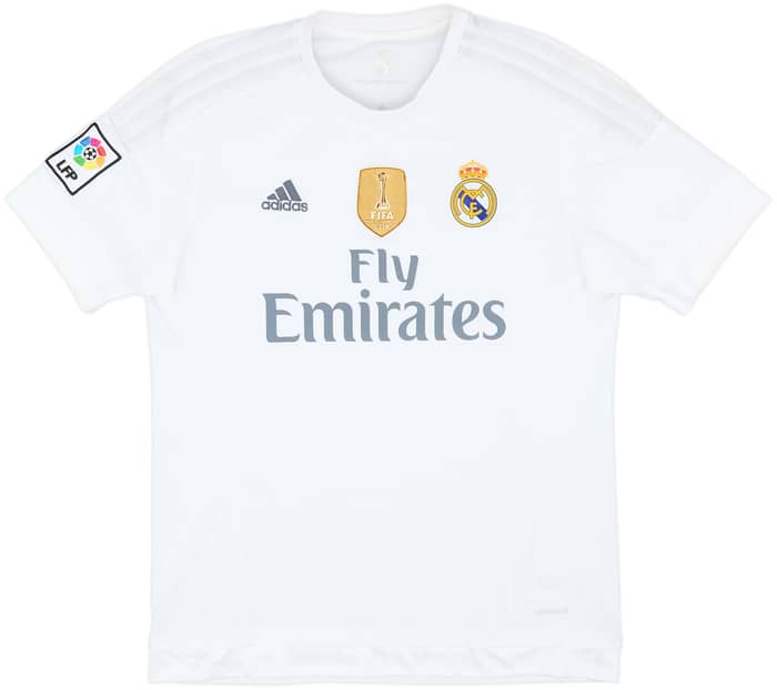 2015-16 Real Madrid Home Shirt Ronaldo #7 - 8/10 - (L)