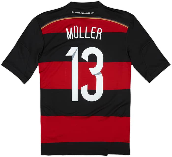 2014-15 Germany Away Shirt Muller #13 - 8/10 - (XS)