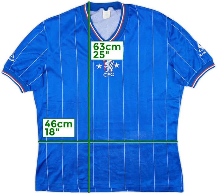 1981-83 Chelsea Home Shirt - 8/10 - (M)