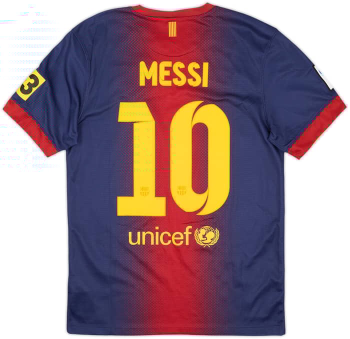 2012-13 Barcelona Camiseta Local Messi #10 - 8/10 - (S)