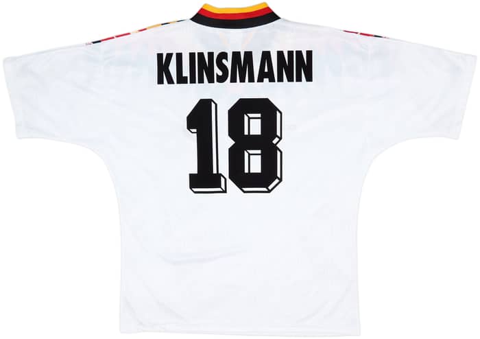 1994-96 Germany Home Shirt Klinsmann #18 - 6/10 - (XL)