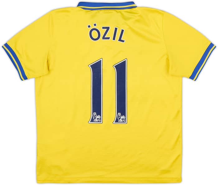2013-14 Arsenal Away Shirt Ozil #11 - 5/10 - (XL.Boys)