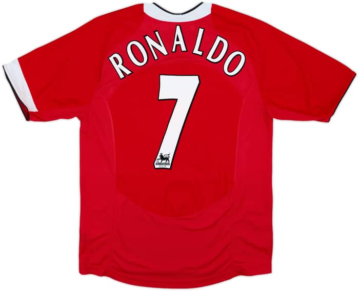 2004-06 Manchester United Camiseta Local Ronaldo #7 - 7/10 - (S)