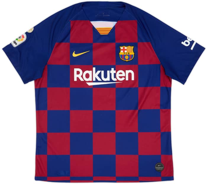 2019-20 Barcelona Home Shirt F.De Jong #21 - 8/10 - (XL)