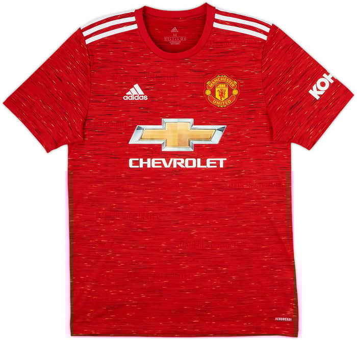 2020-21 Manchester United Home Shirt Pogba #6 - 6/10 - (M)