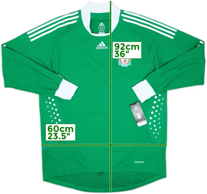 2009-10 Liverpool Player Issue GK Shirt (XL)