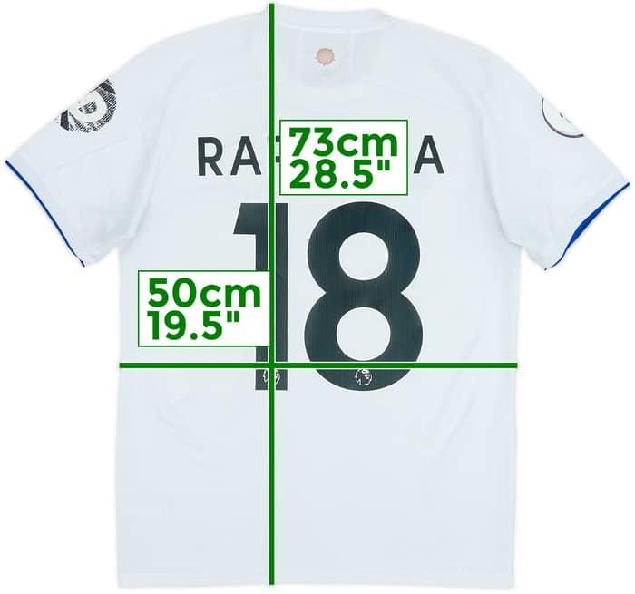 2020-21 Leeds United Home Shirt Raphinha #18 - 6/10 - (S)