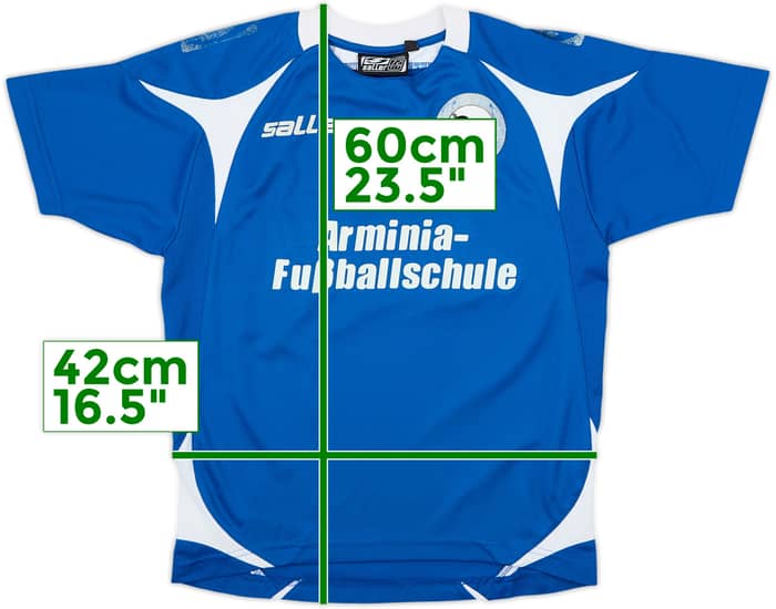 2005-06 Arminia Bielefeld Saller 'Fussball' Training Shirt - 5/10 - (XS)